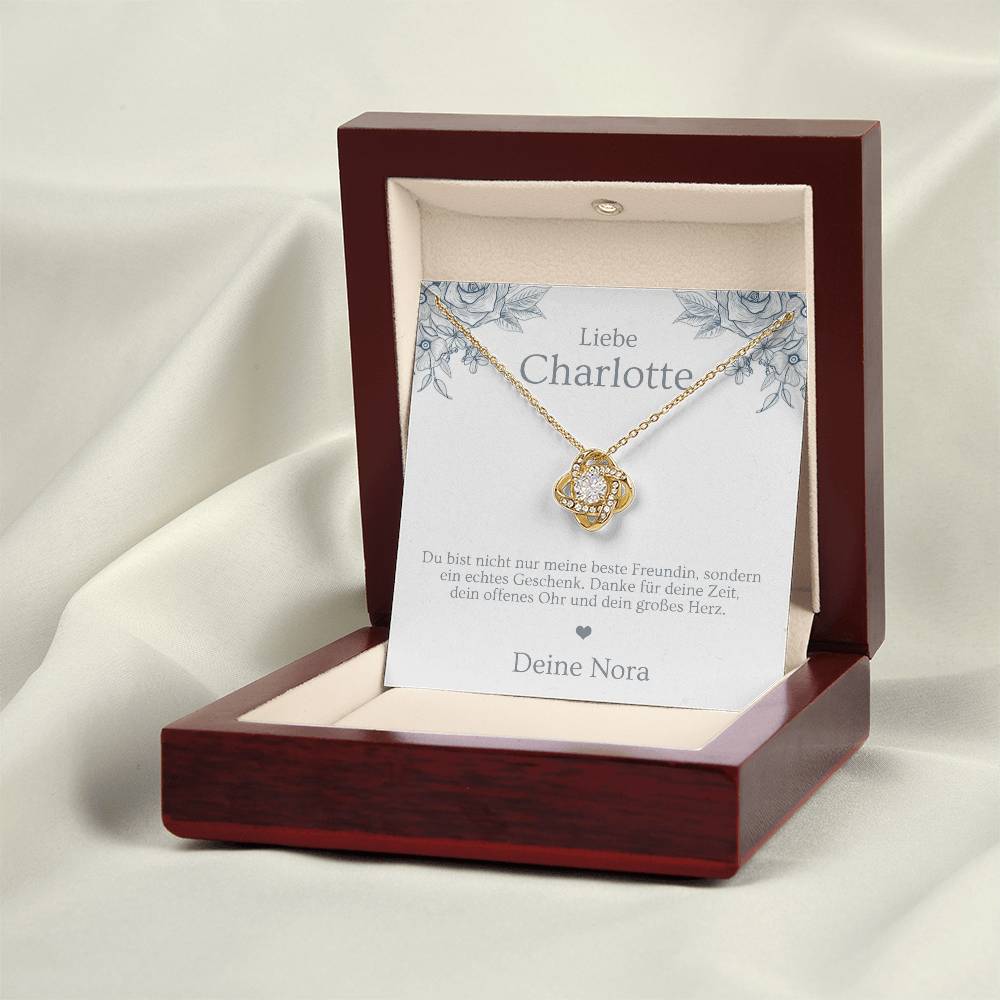 Elegante Halskette als persönliches Geschenk für die beste Freundin