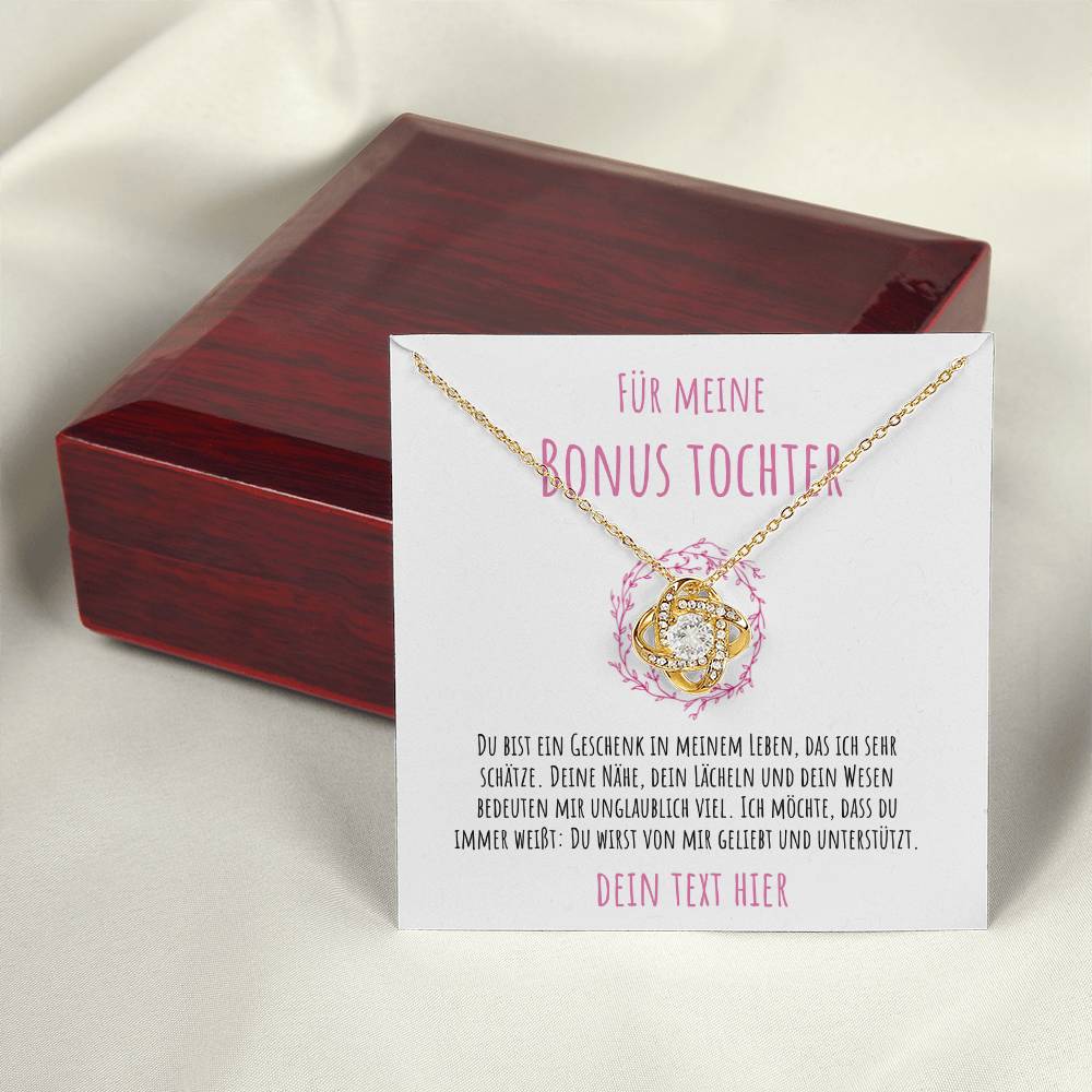 Liebevolles Geschenk für Bonus-Tochter