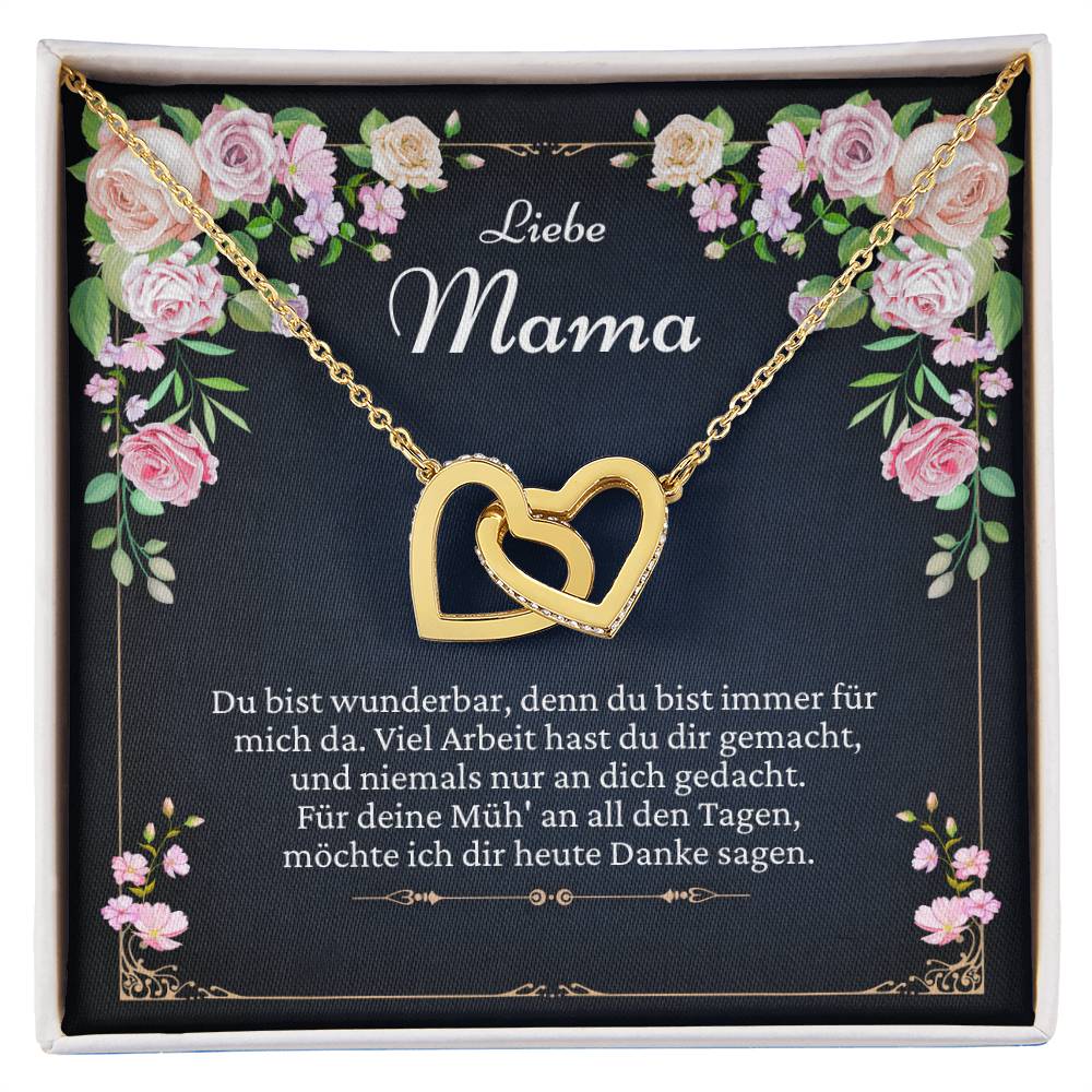 Elegante Halskette für Mutter als persönliches Geschenk