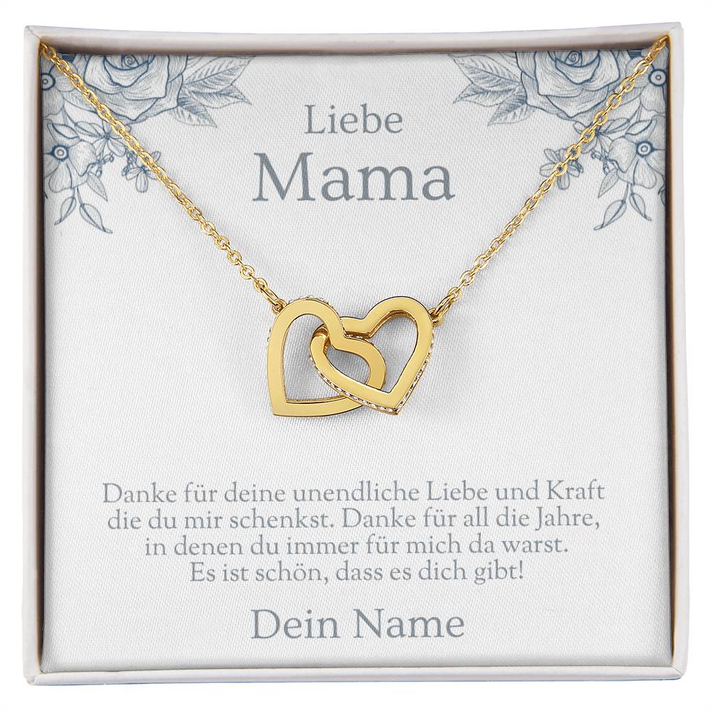 Danke Mama Geschenk Halskette