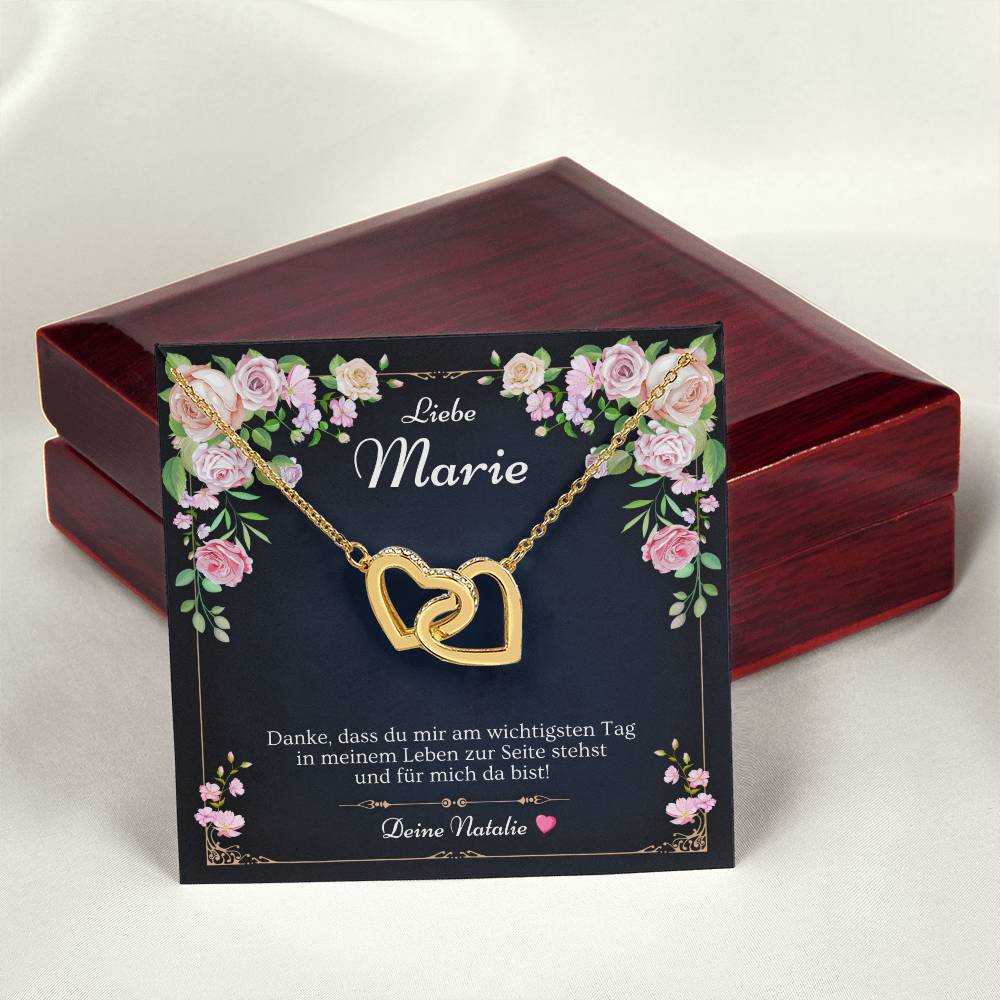 geschenk trauzeugin kette