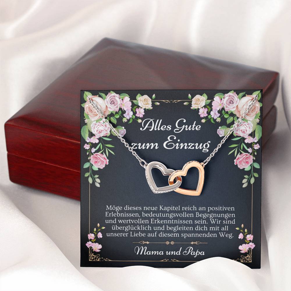 Tochter zieht aus Geschenk