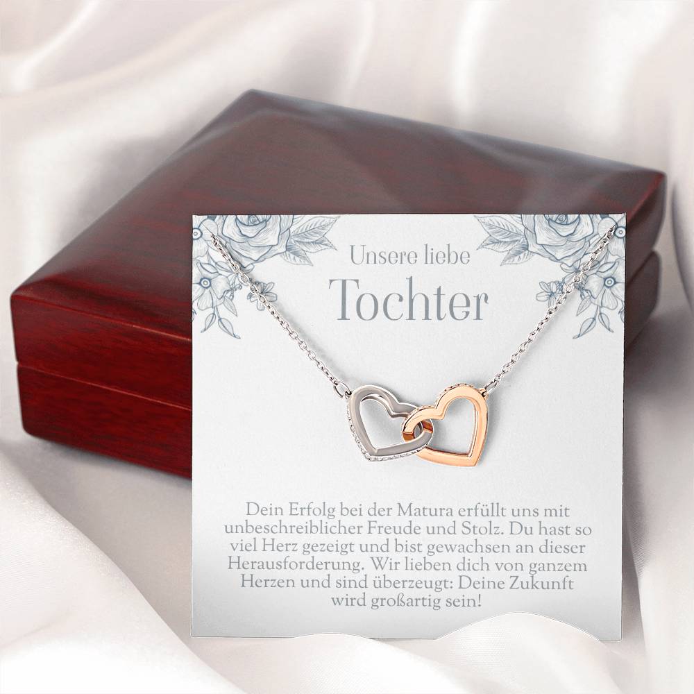 Geschenke für Maturaball – Schmuck und Glückwunschkarte im Set