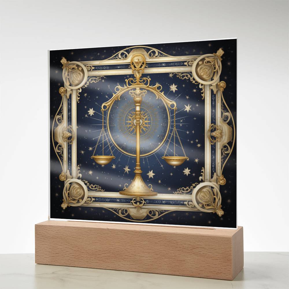 Waage-Fans aufgepasst: Stilvolles Nachtlicht für Ihr Zuhause.