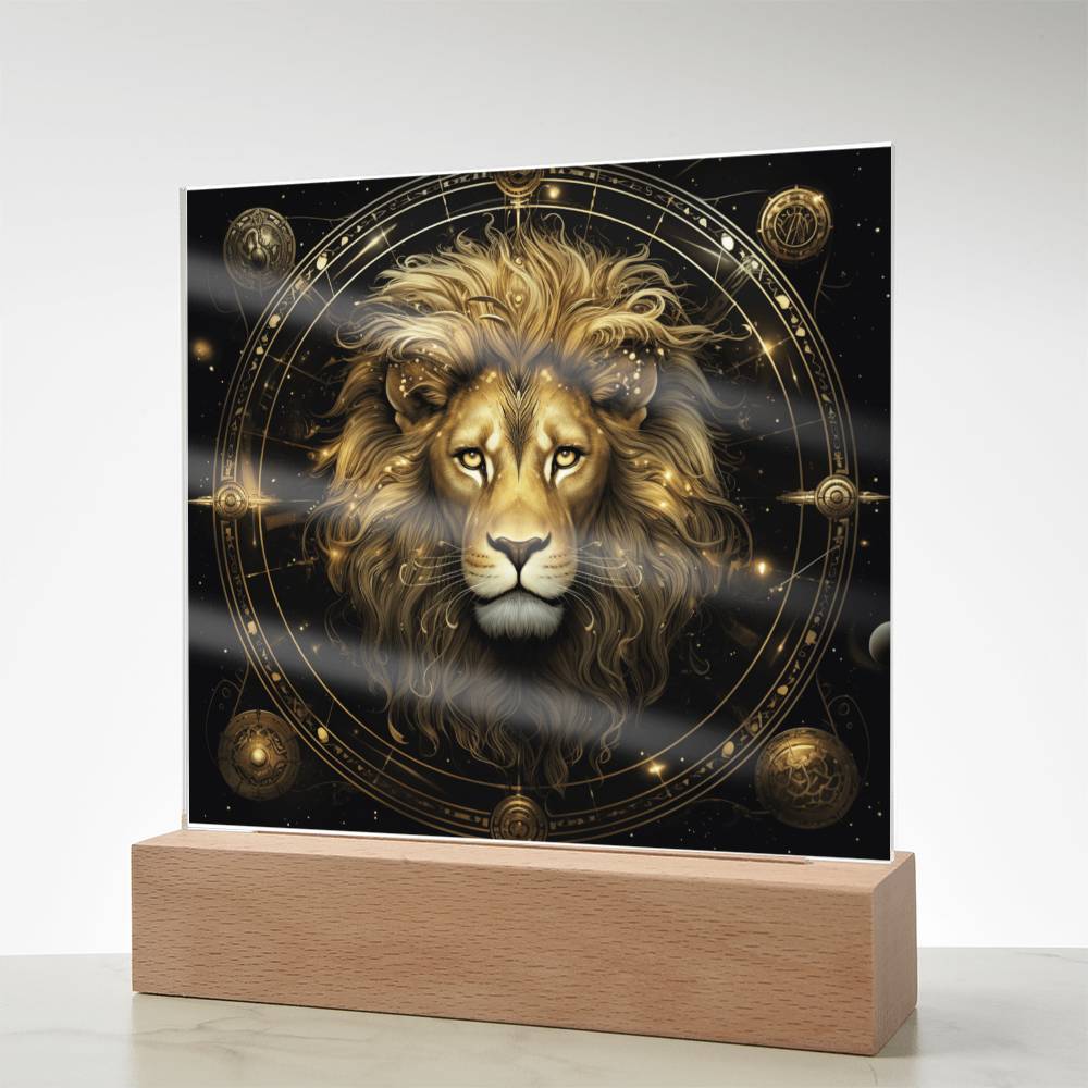 Löwen aufgepasst: Prachtvolles Nachtlicht für Ihr Zuhause.