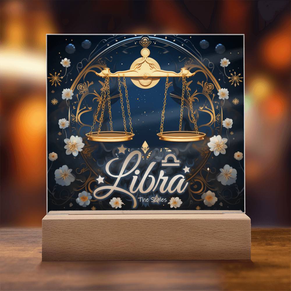 Waage-Nachtlicht: Harmonische Raumgestaltung leicht gemacht.