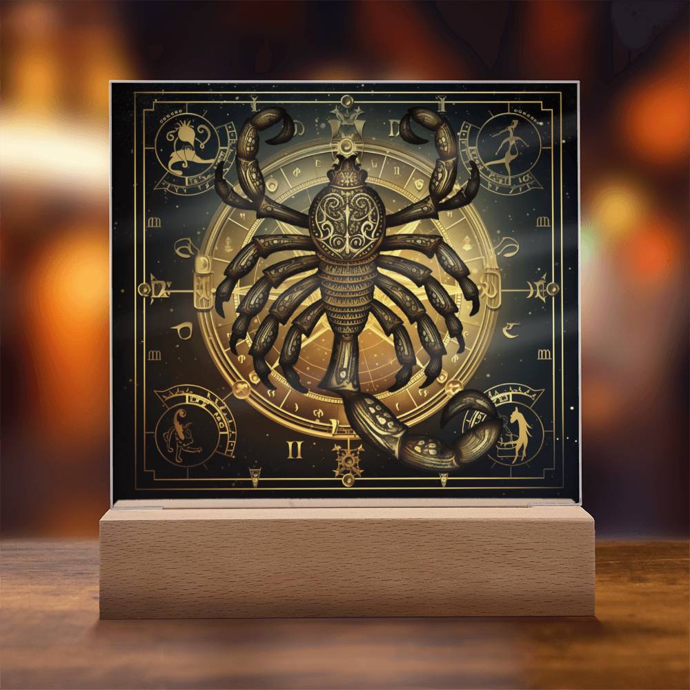 Skorpion-Nachtlicht: Intensive Raumgestaltung leicht gemacht.