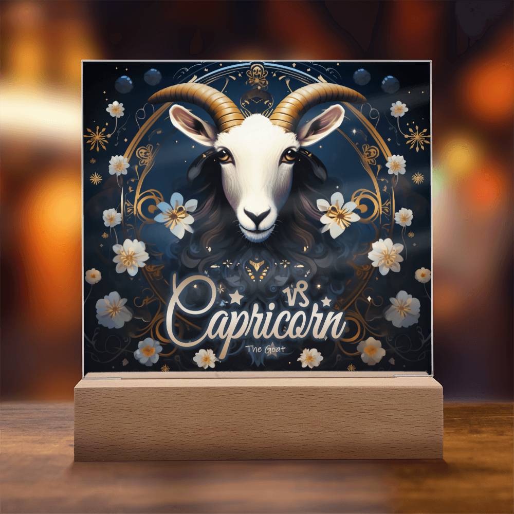 Steinbock-Nachtlicht: Standhafte Raumgestaltung leicht gemacht.