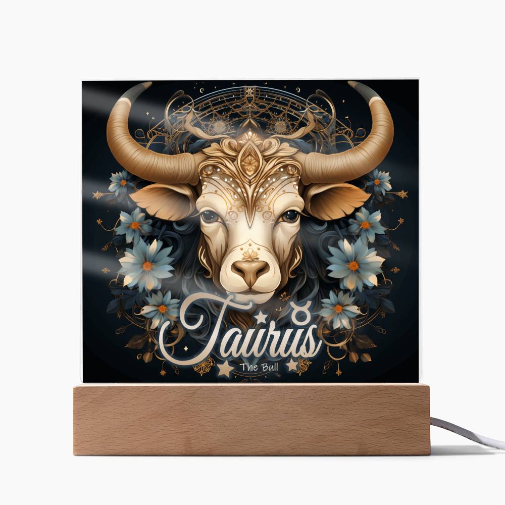 Stier-Nachtlampe: Ein praktisches und stilvolles Geschenk.