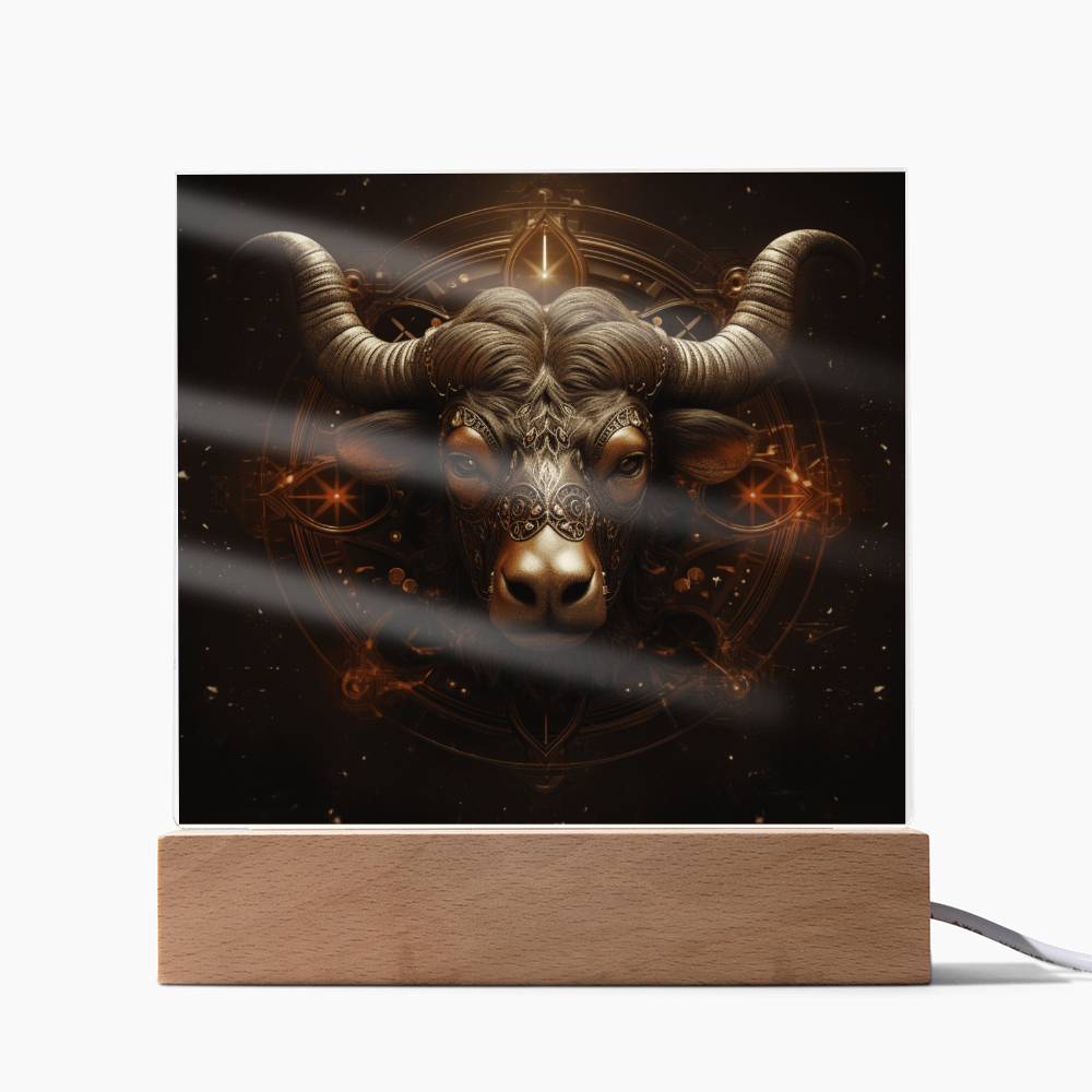 Stier-Nachtlampe: Ein praktisches und stilvolles Geschenk.