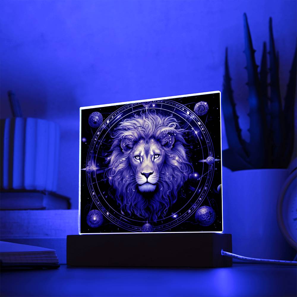 Sternzeichen Löwe Nachtlicht – Großartige Geschenkidee.