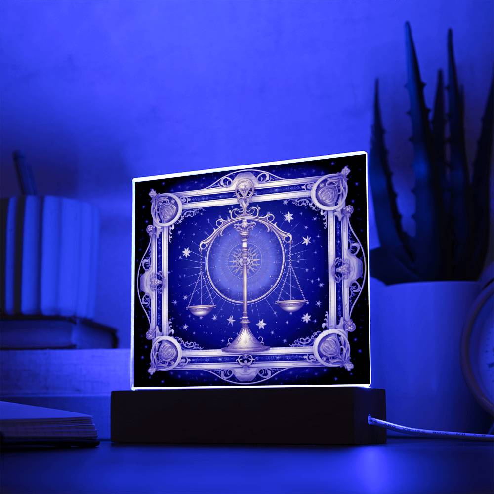 Sternzeichen Waage Nachtlicht – Perfekte Geschenkidee.