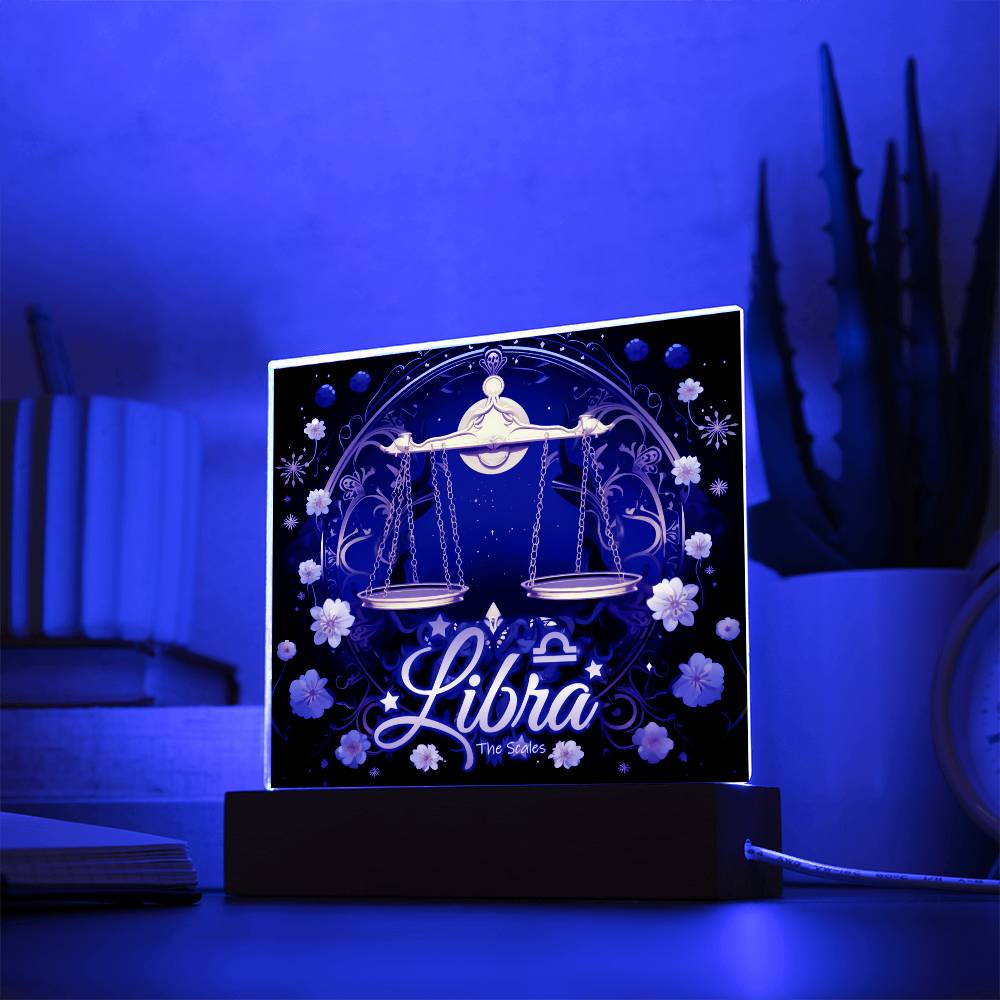 Sternzeichen Waage Nachtlicht – Perfekte Geschenkidee.