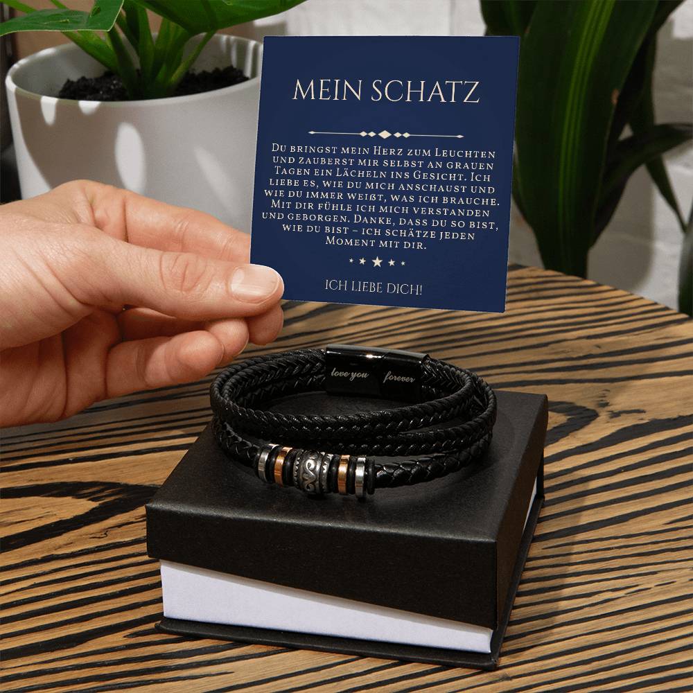 'Mein Herz zum Leuchten' Armband