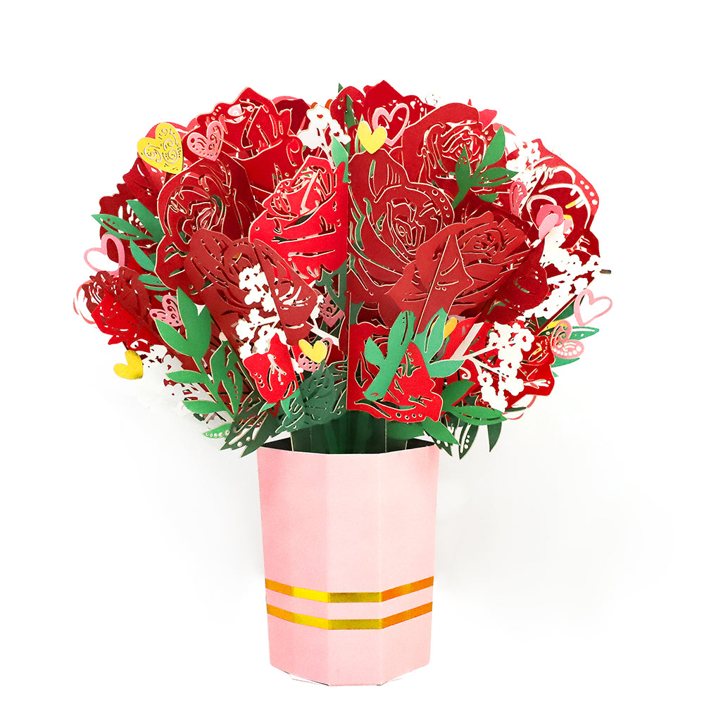 Papierblumenstrauß