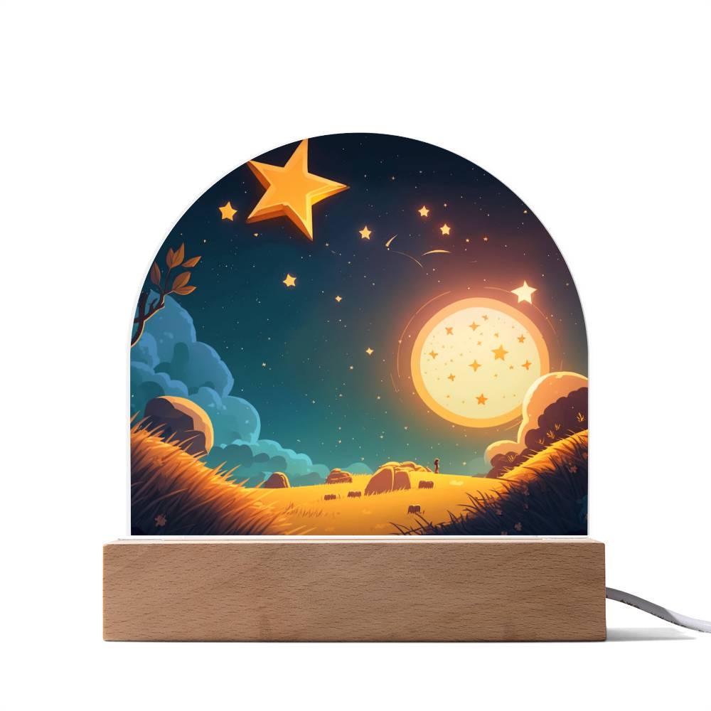 Sternenhimmel-Nachtlicht für Kinder: Sanftes Licht für eine gute Nacht.