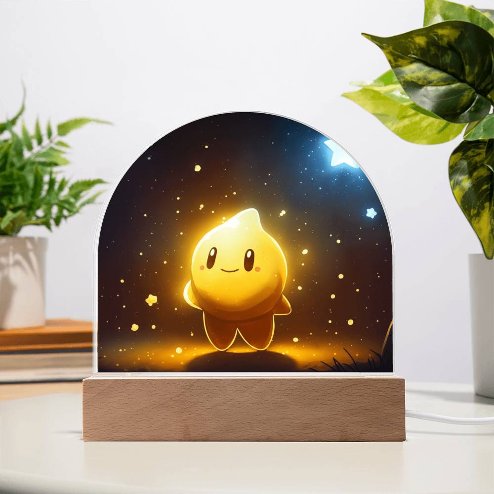 Stilvolles Nachtlicht für Mädchen - Sternenhimmel im Kinderparadies.