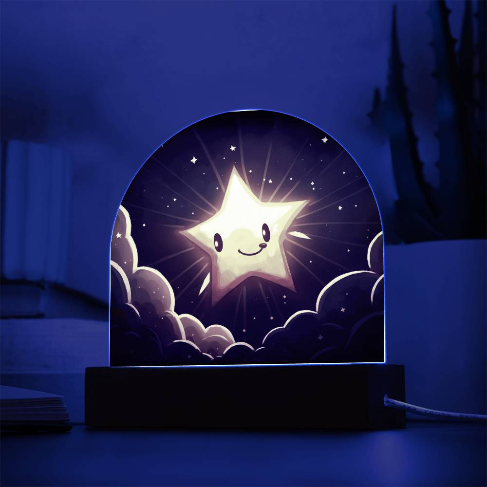 Sanfte Sternenhimmel-Lampe für Kinderzimmer - Beruhigend und bezaubernd.