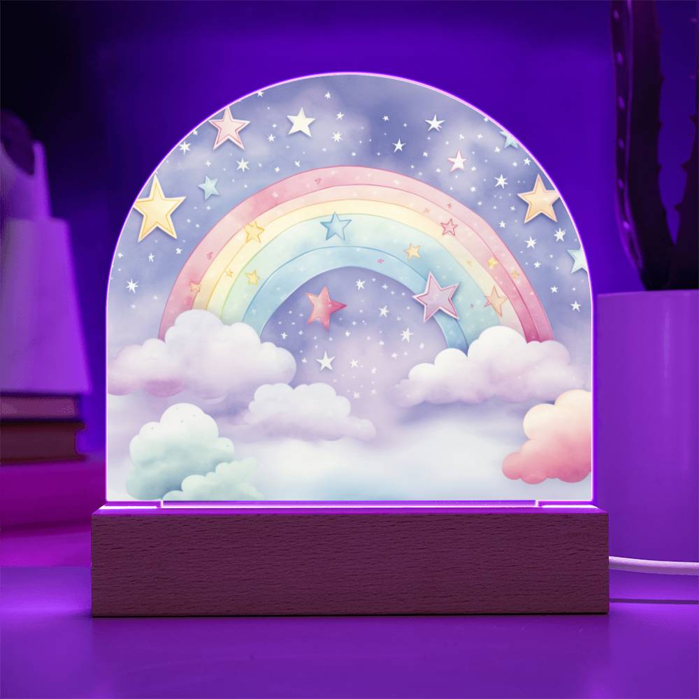 Entzückendes Nachtlicht für das Kinderzimmer - Sternenhimmel-Zauber für Mädchen.