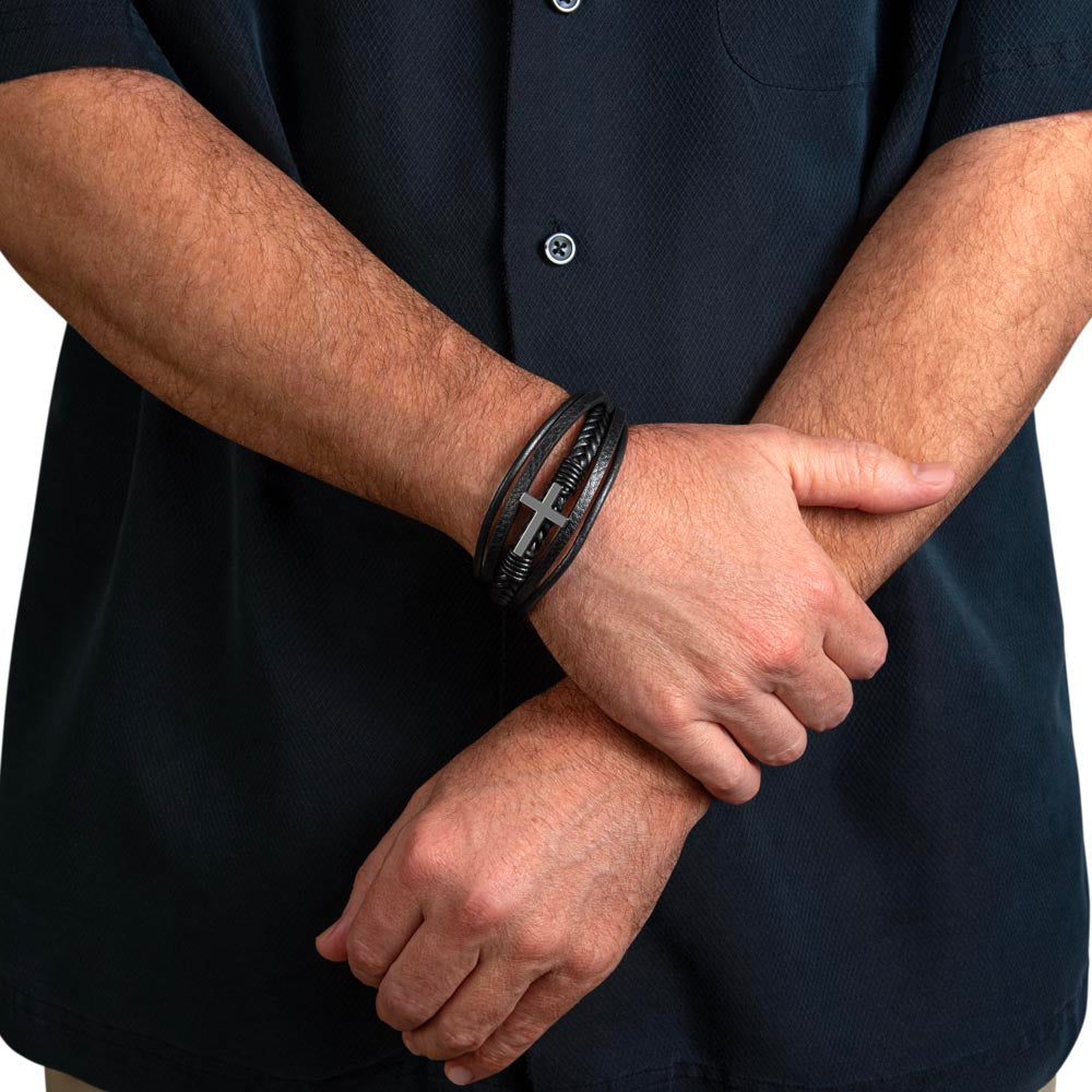 Armband zur Jugendweihe für Jungen in edler Schmuckbox