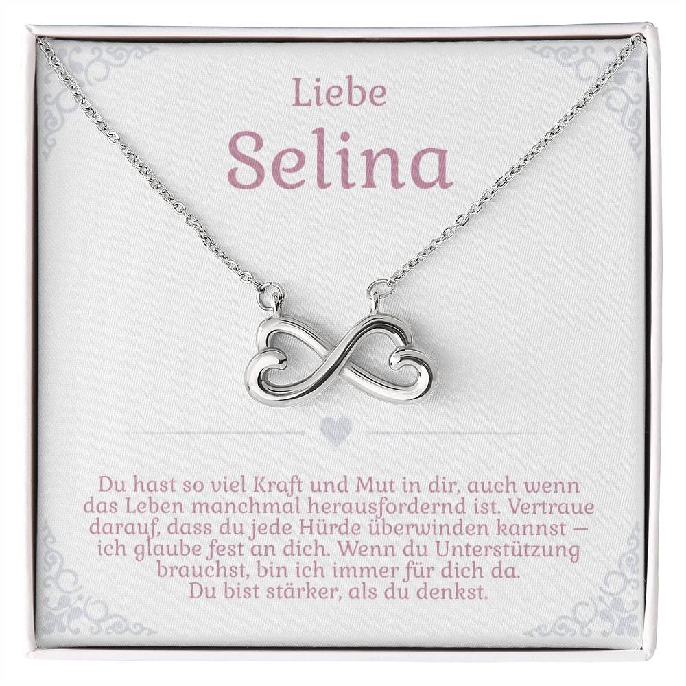 'Du hast so viel Kraft' Vereinte Herzen Halskette