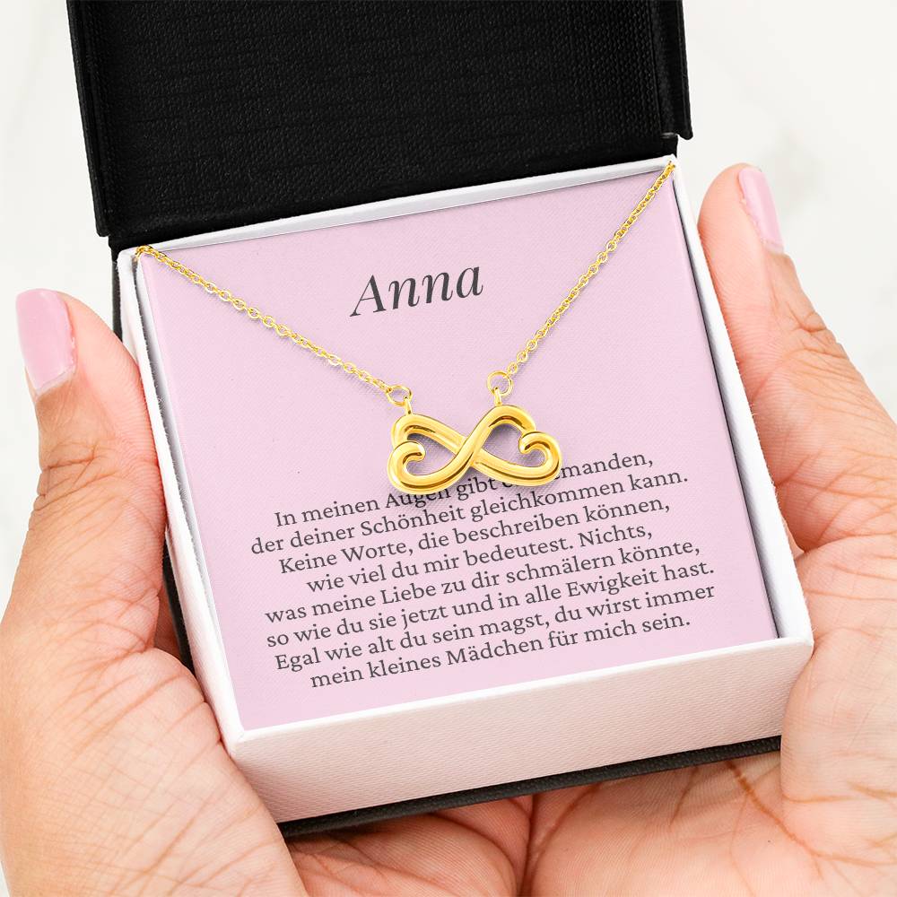 Emotionales Geschenk für Mädchen mit Halskette und Karte