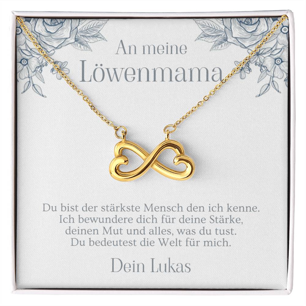 Hochwertige Halskette als Weihnachtsgeschenk für Mama in stilvoller Schmuckbox