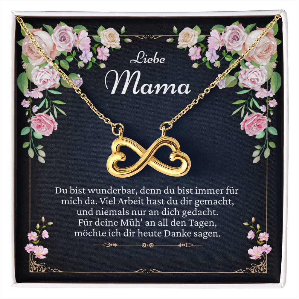 Elegante Halskette für Mutter als persönliches Geschenk
