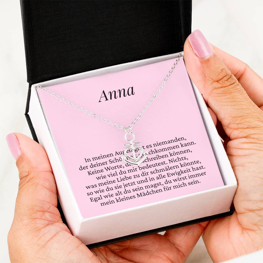 Halskette Geschenk für Mädchen mit emotionaler Botschaft