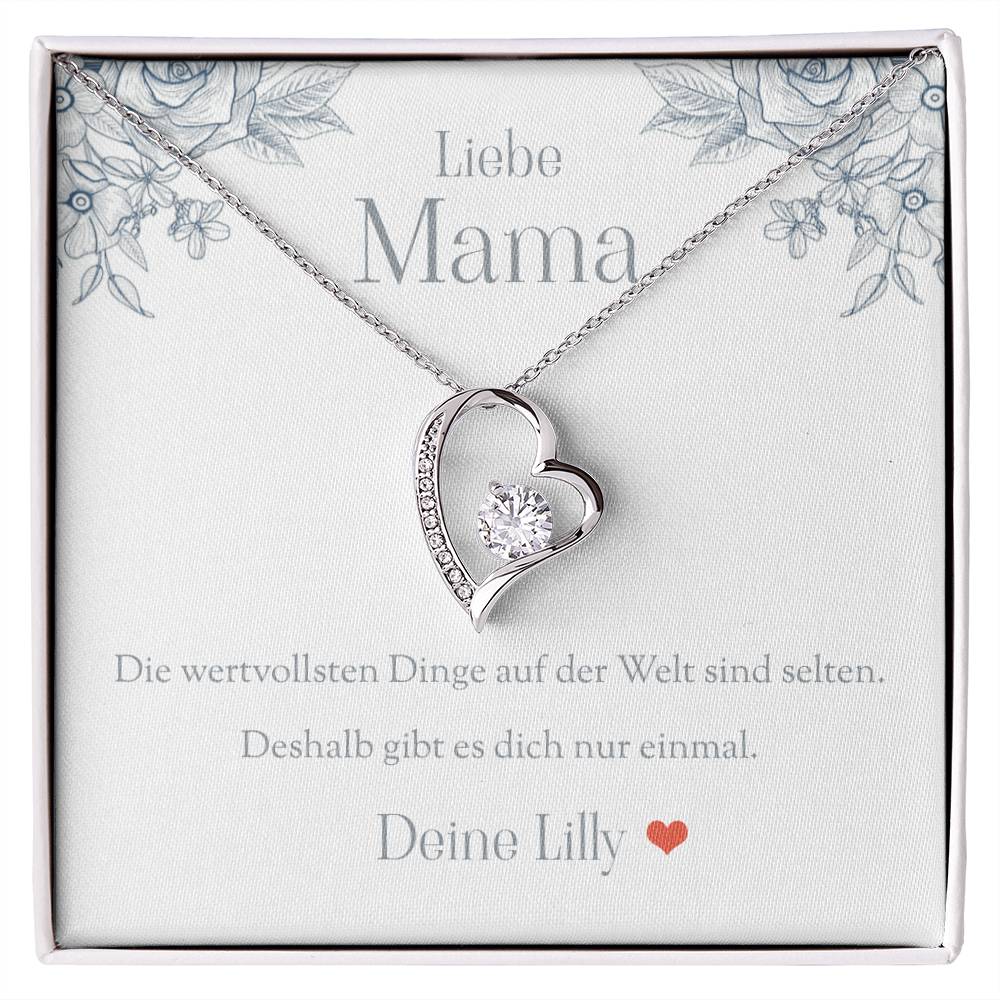 Einzigartiges Schmuck Geschenk für Mama mit persönlicher Widmung
