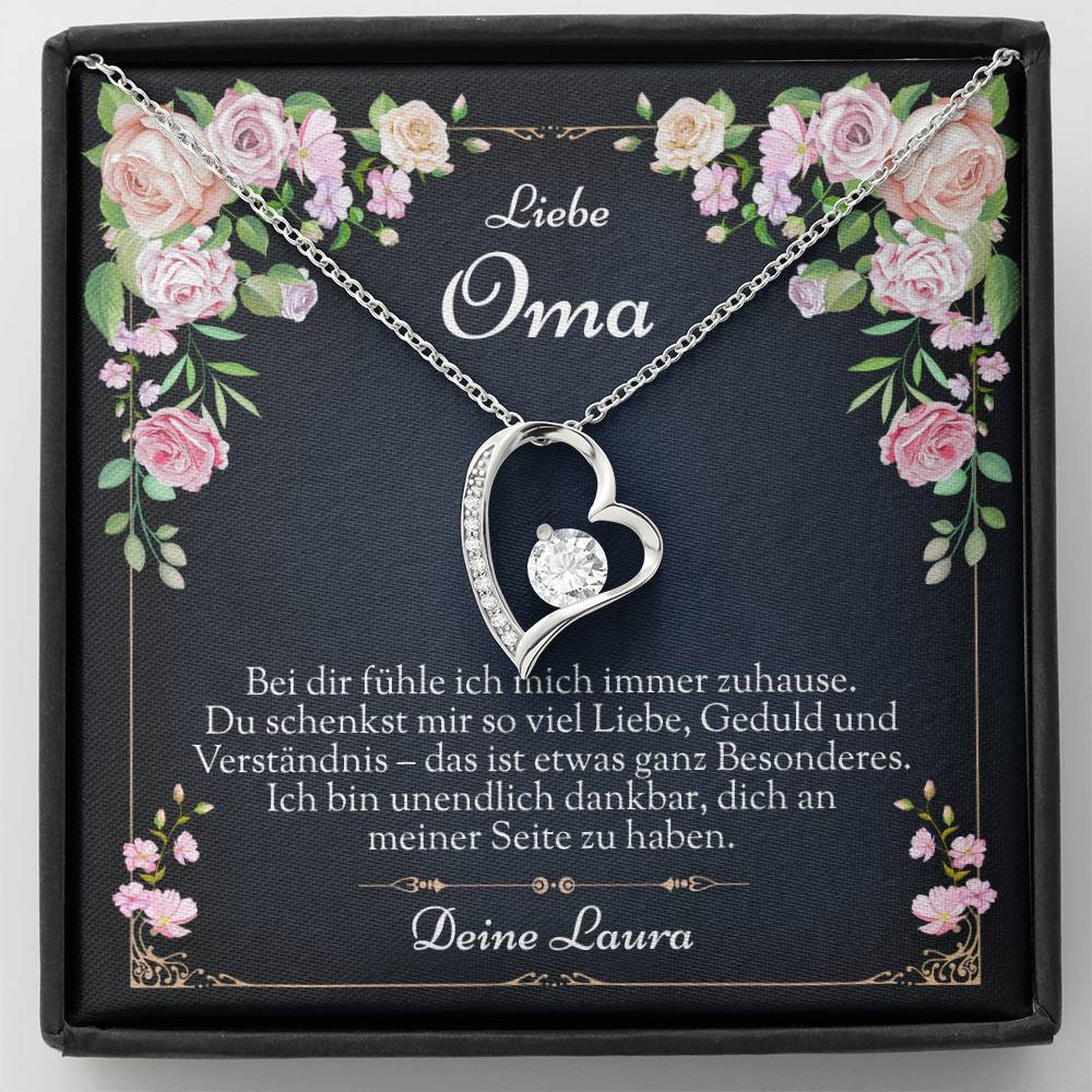 Weihnachtsgeschenk für Oma – Emotionale Schmuckbox mit Karte