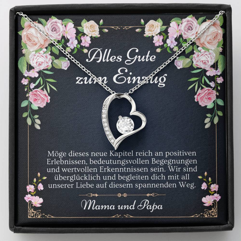 Tochter zieht aus Geschenk