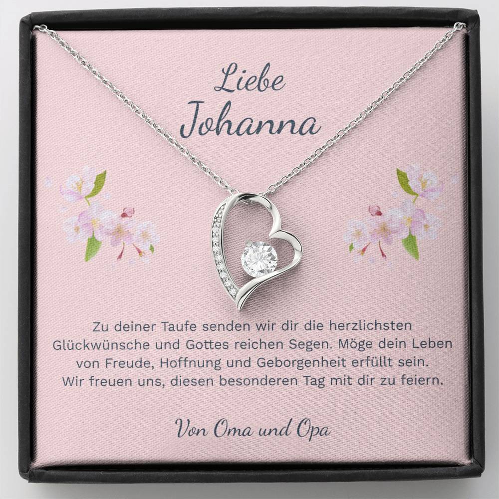 Geschenk für Taufe Mädchen – besonderes Taufgeschenk von Eltern und Paten