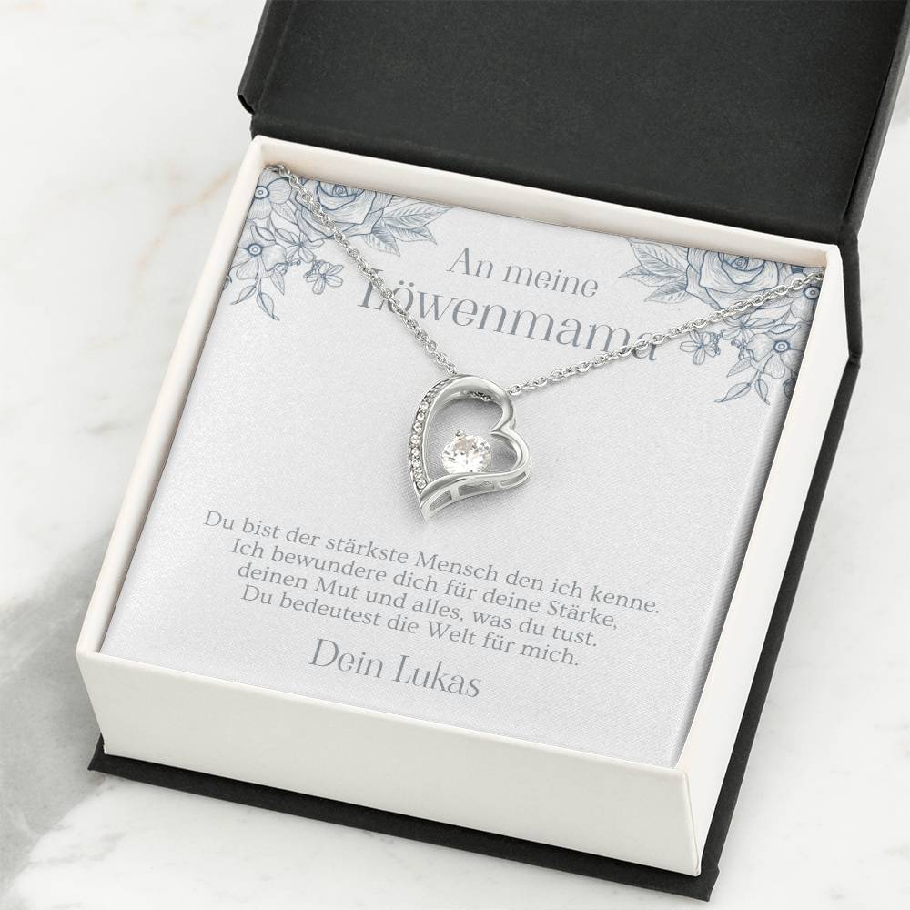 Muttertagsgeschenk Halskette – persönlicher Schmuck für Mama mit emotionaler Botschaft