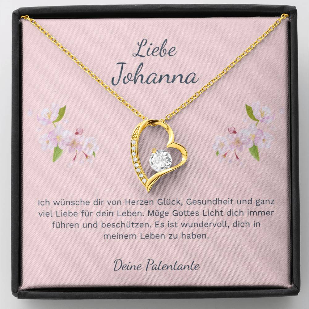 Tolles Taufgeschenk – individuelle Halskette mit persönlicher Karte