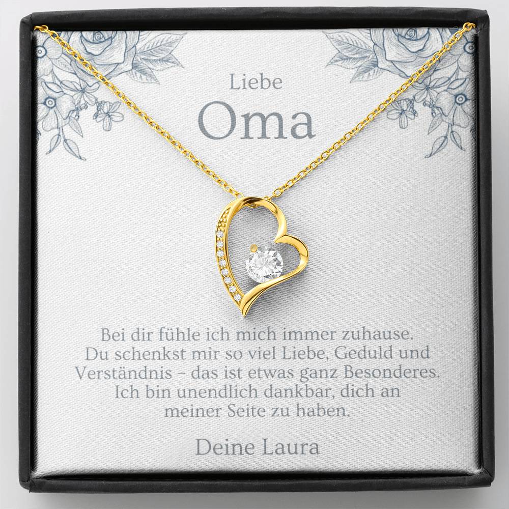 Persönliche Halskette für Oma – Geschenkidee voller Liebe