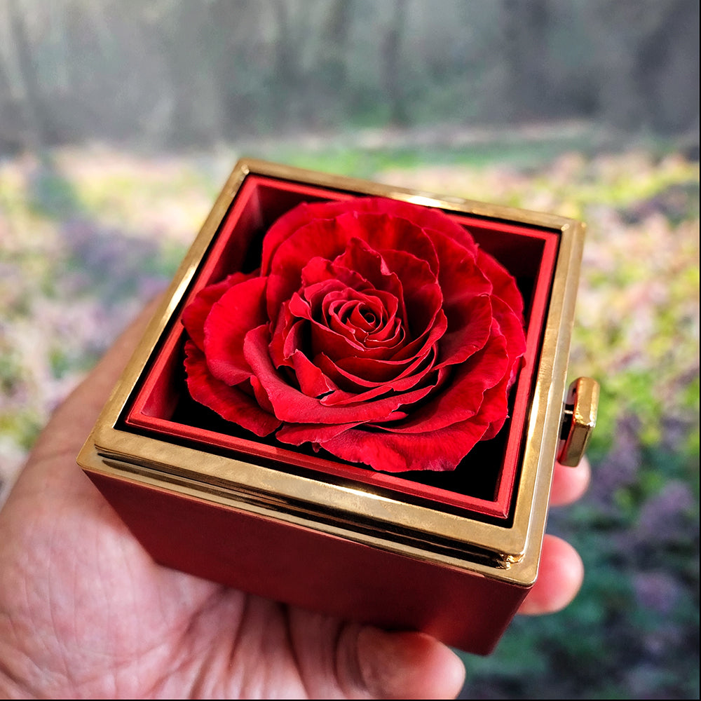 Silberhochzeit Geschenk Frau Schmuck – edle Halskette mit Rose