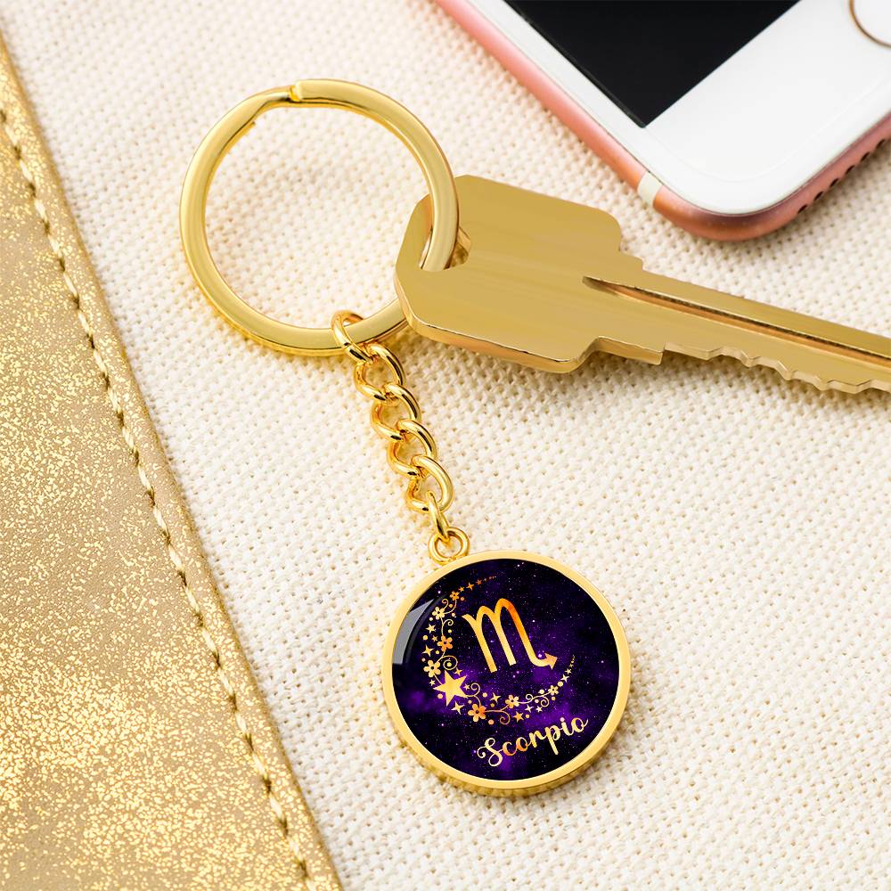 Schlüsselanhänger Sternzeichen Skorpion
