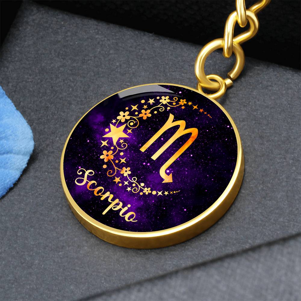 Schlüsselanhänger Sternzeichen Skorpion
