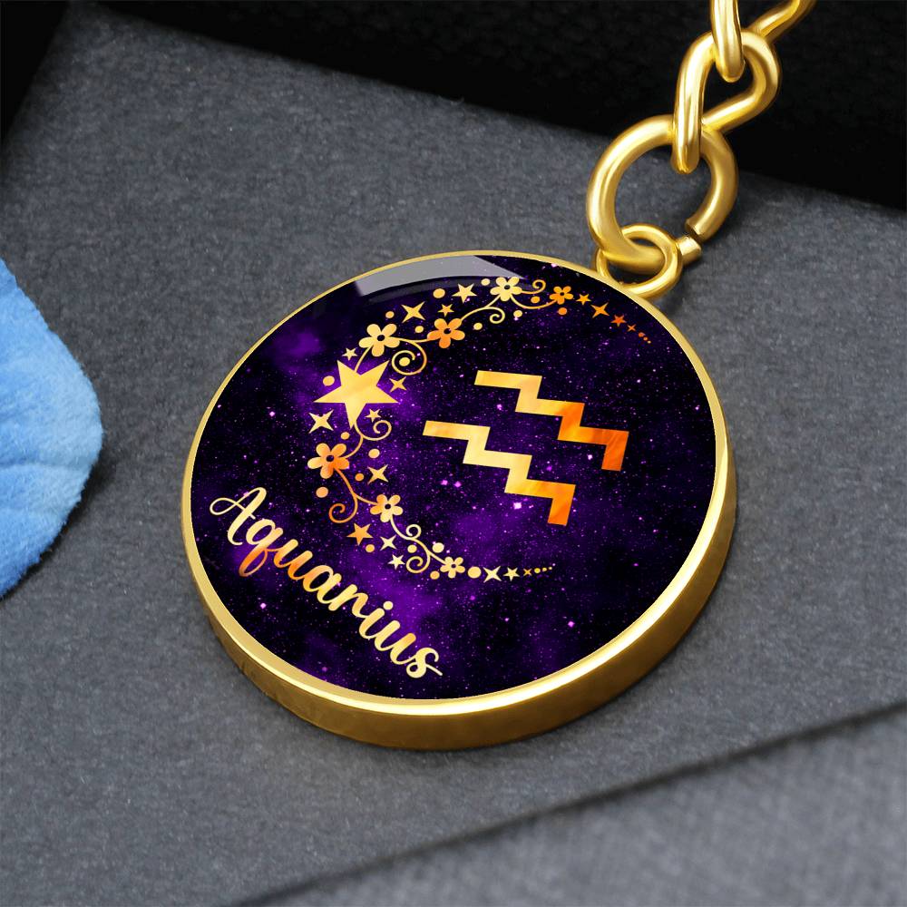 Schlüsselanhänger Sternzeichen Wassermann