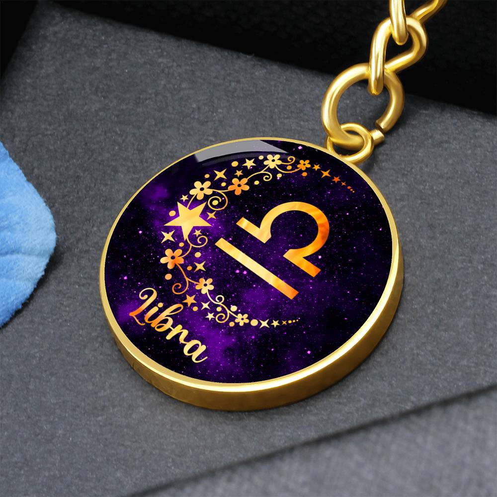 Schlüsselanhänger Sternzeichen Waage