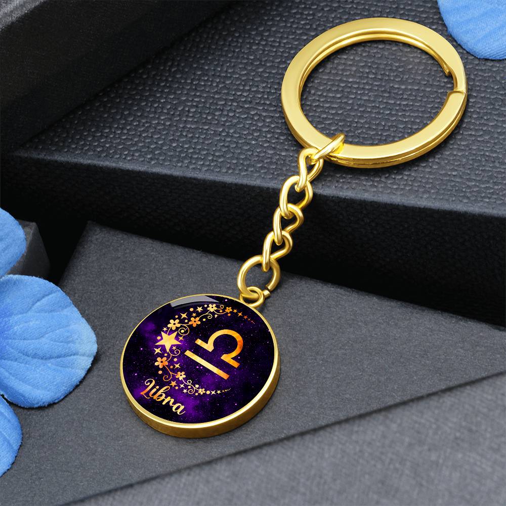 Schlüsselanhänger Sternzeichen Waage