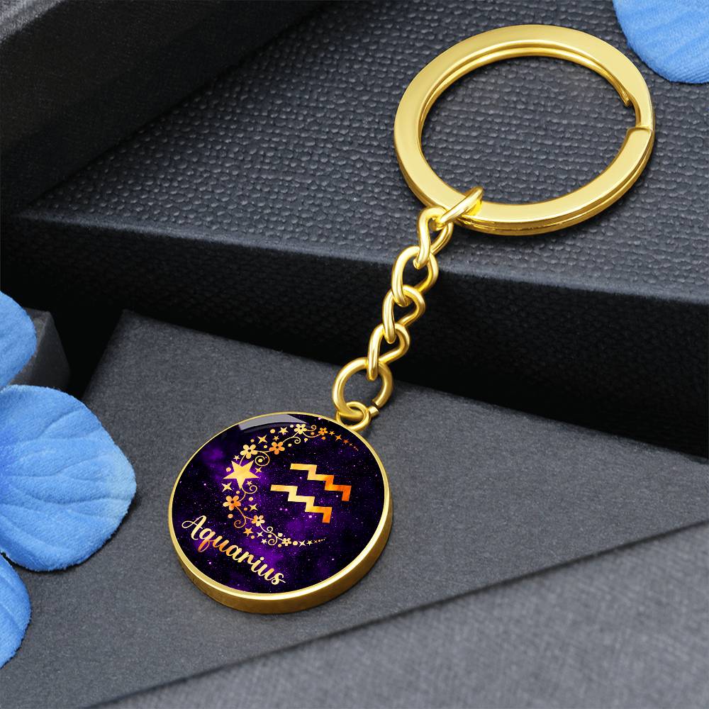 Schlüsselanhänger Sternzeichen Wassermann