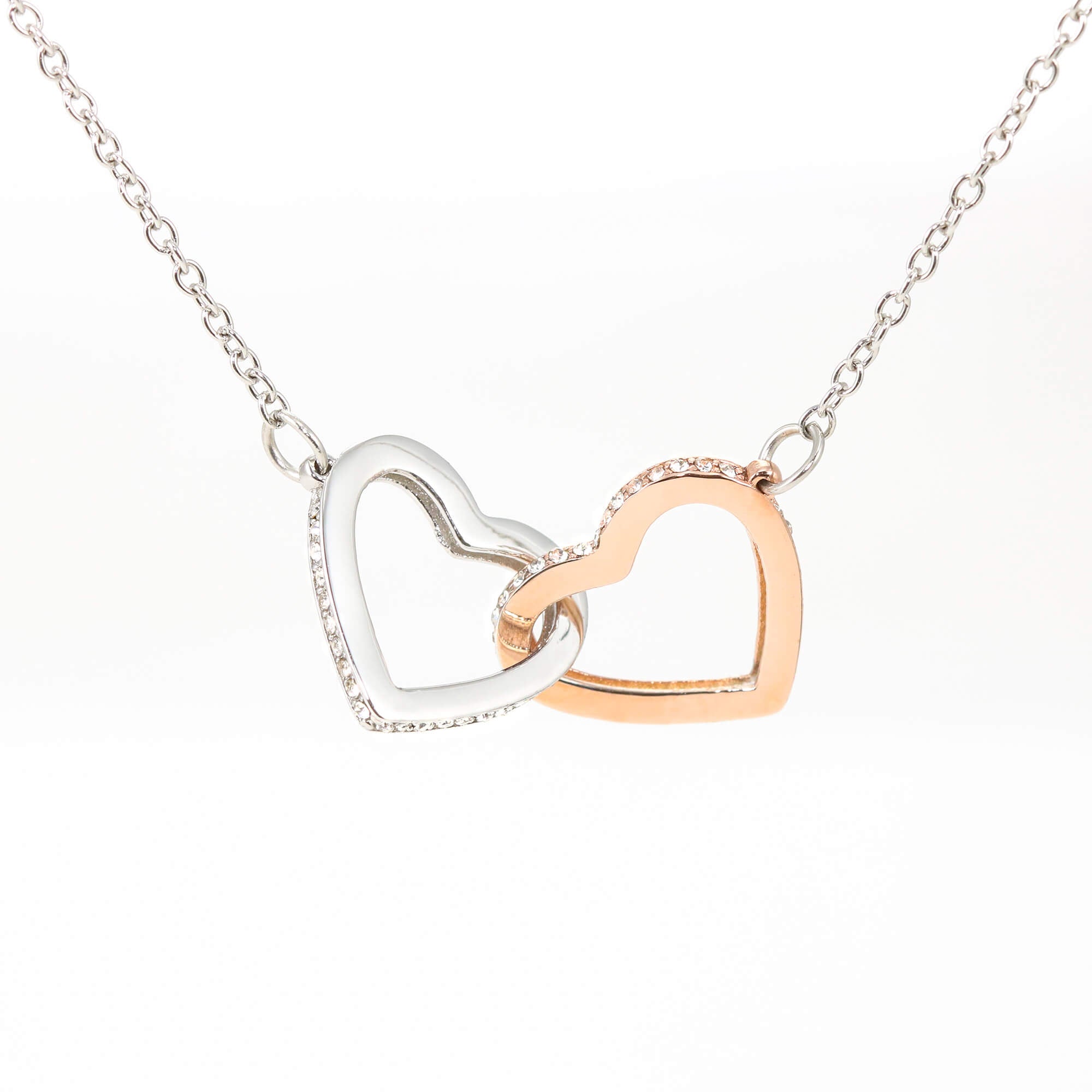 'Happy Birthday Katzen Edition' Verbundene Herzen Halskette