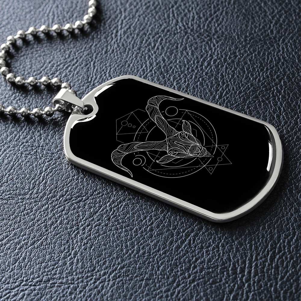 steinbock halskette herren