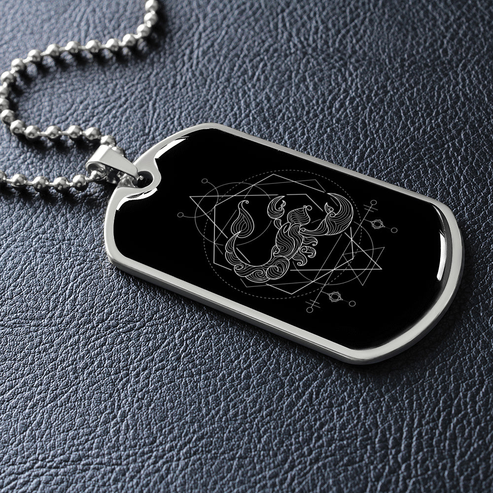 sternzeichen kette skorpion herren