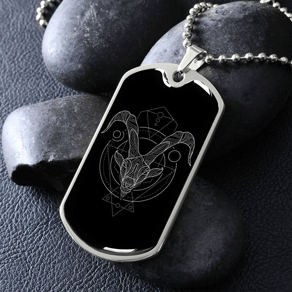 sternzeichen kette steinbock herren