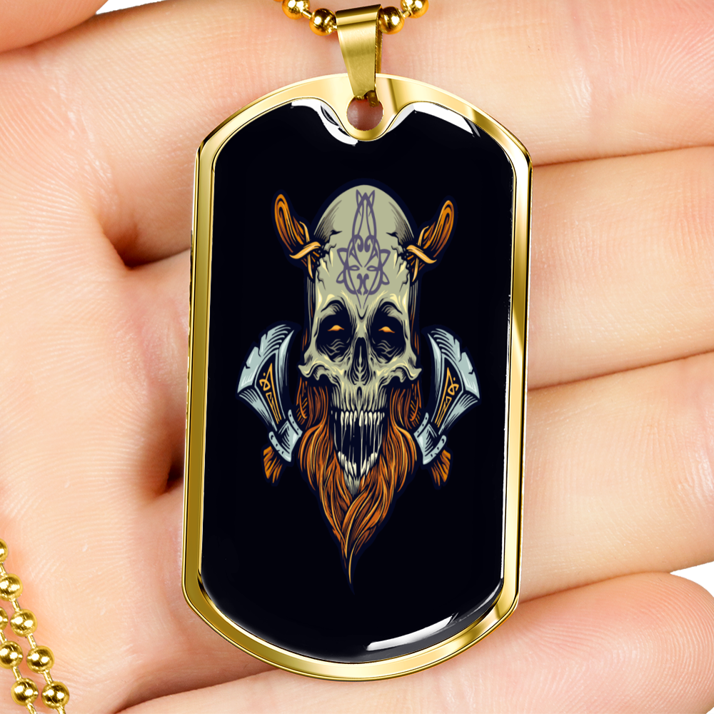 wikinger kette edelstahl