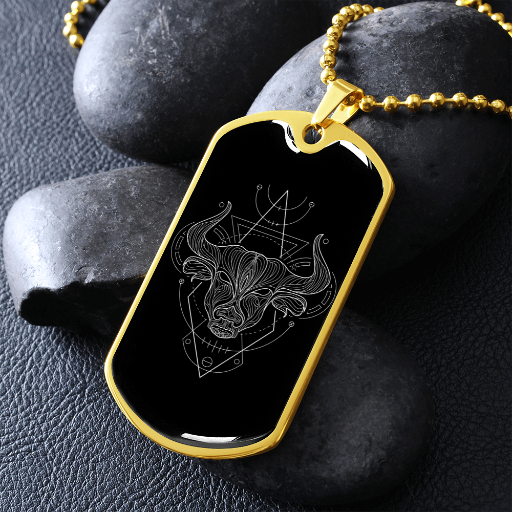 herren kette sternzeichen stier