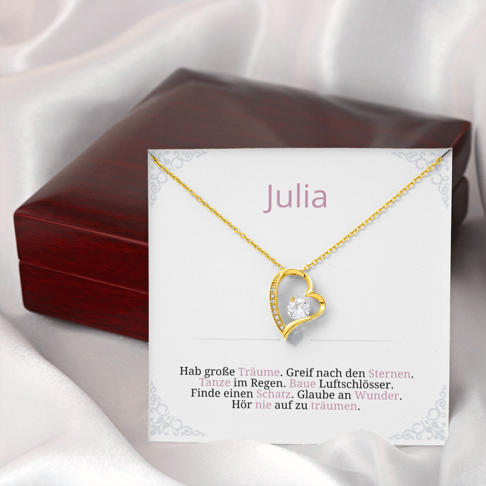 kommunion kette mädchen gold